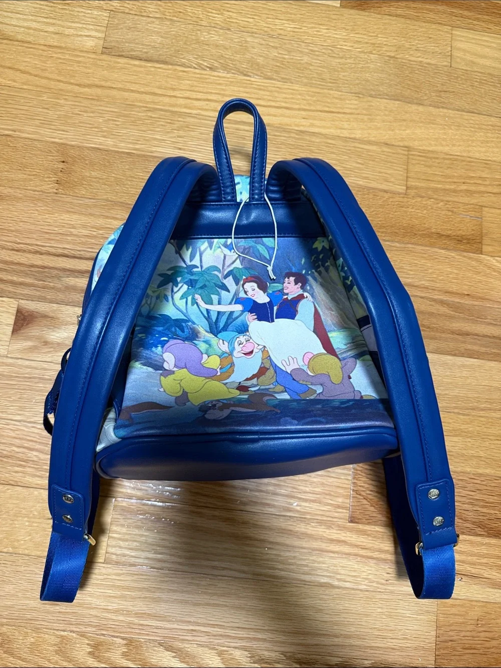 Loungefly Blue Snow White & Seven Dwarfs Mini Backpack